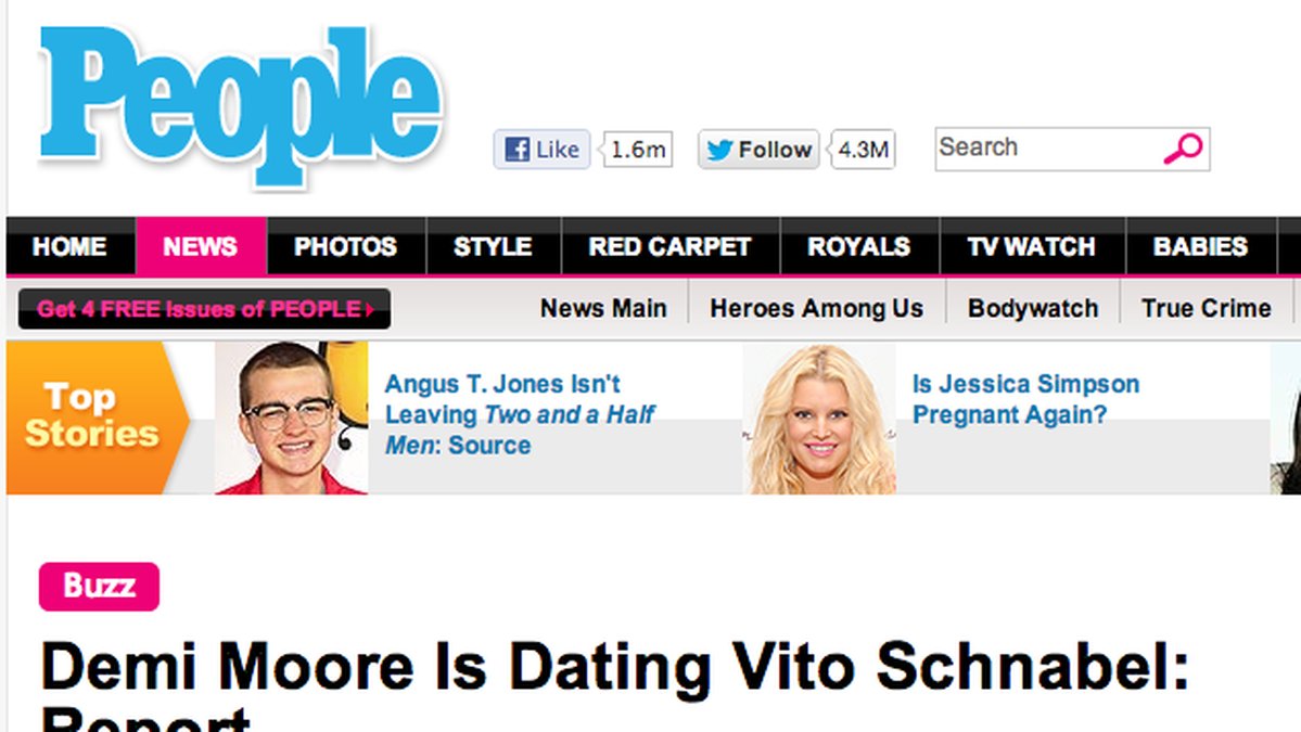 Demi Moore och Vito Schnabel – nytt hett par? 